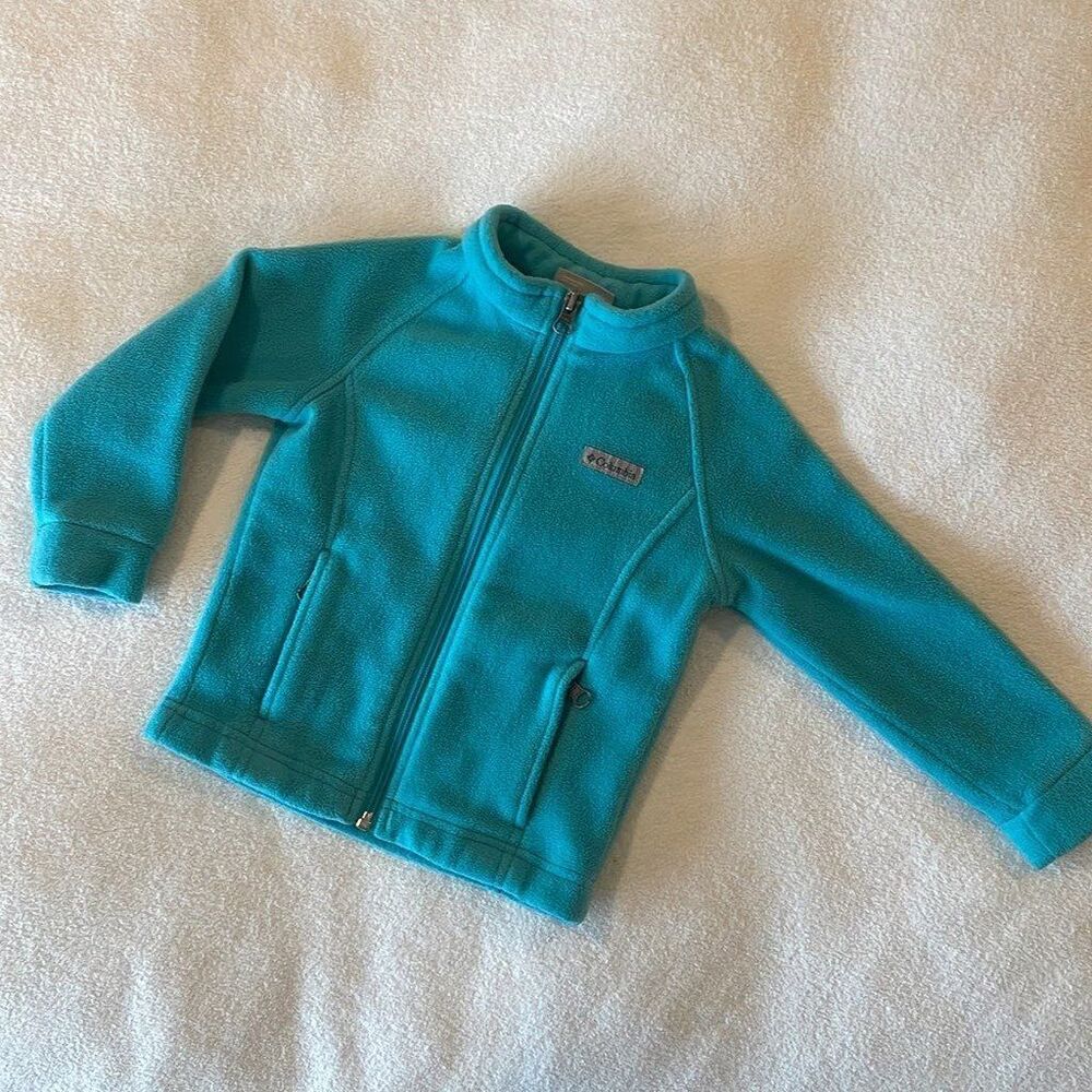 Columbia Turquoise 3T Fleece Jacket